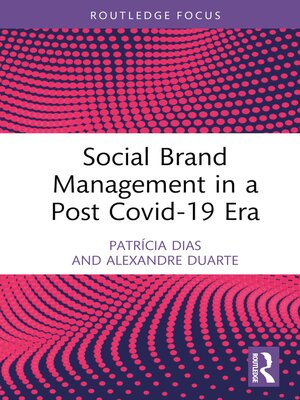 cover image of Social Brand Management in a Post Covid-19 Era